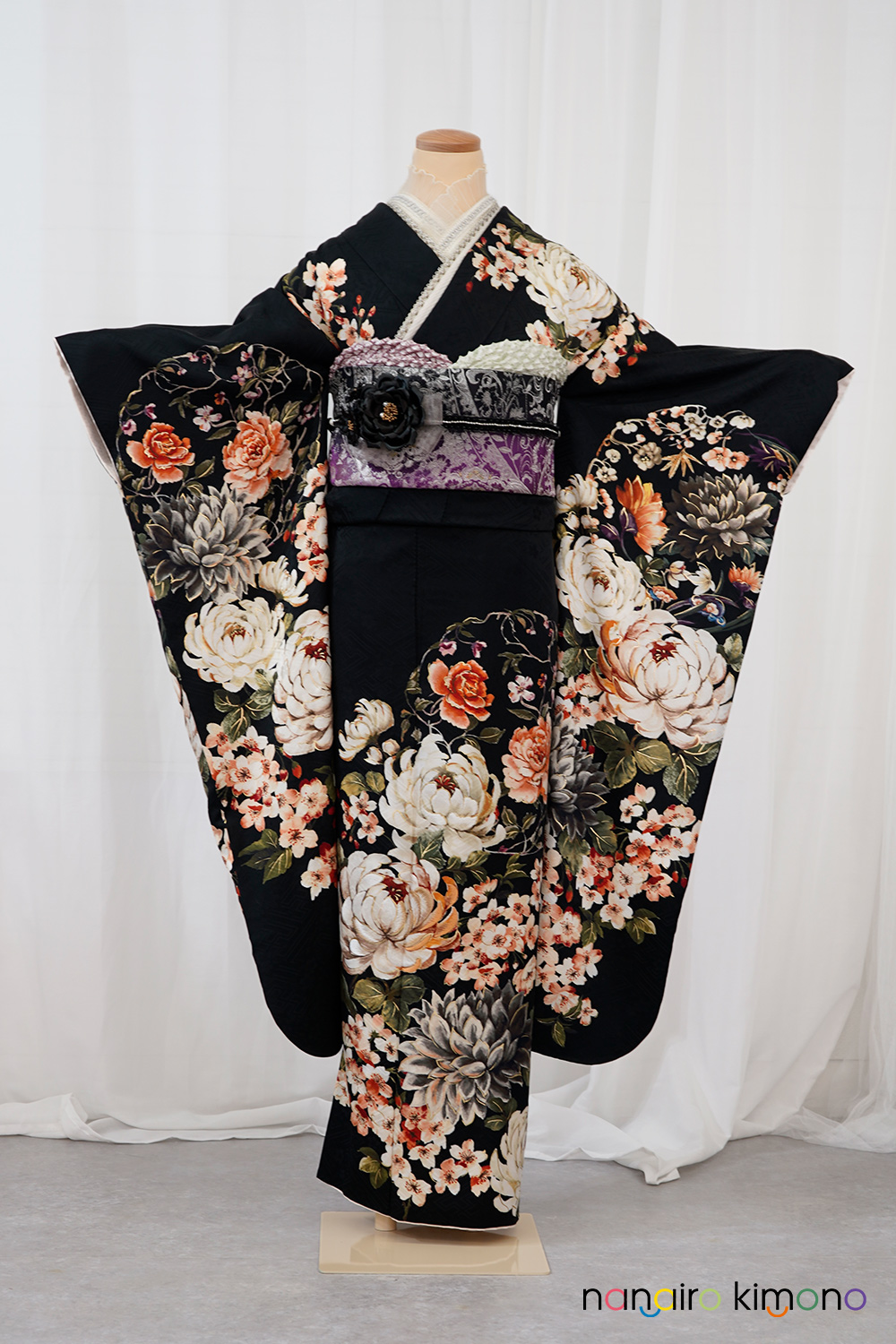 成人式振袖フルセット｜JAPANSTYLE×景井ひな F224｜ナナイロキモノ