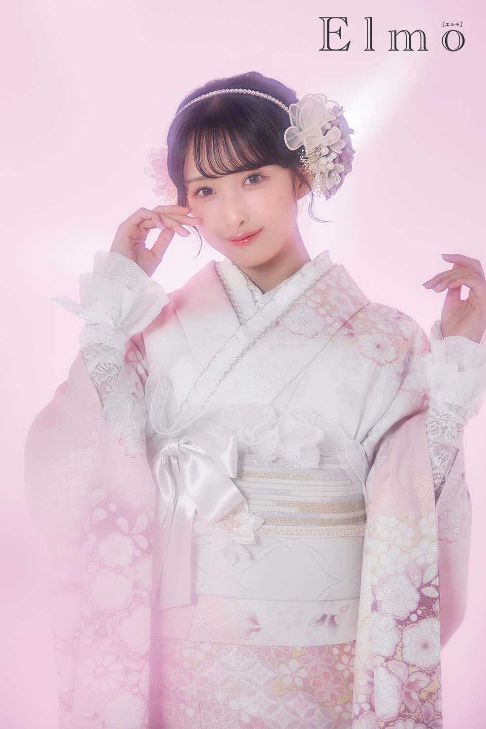 成人式振袖フルセット｜辻ヶ花 ピンク古典柄 F236｜ナナイロキモノ