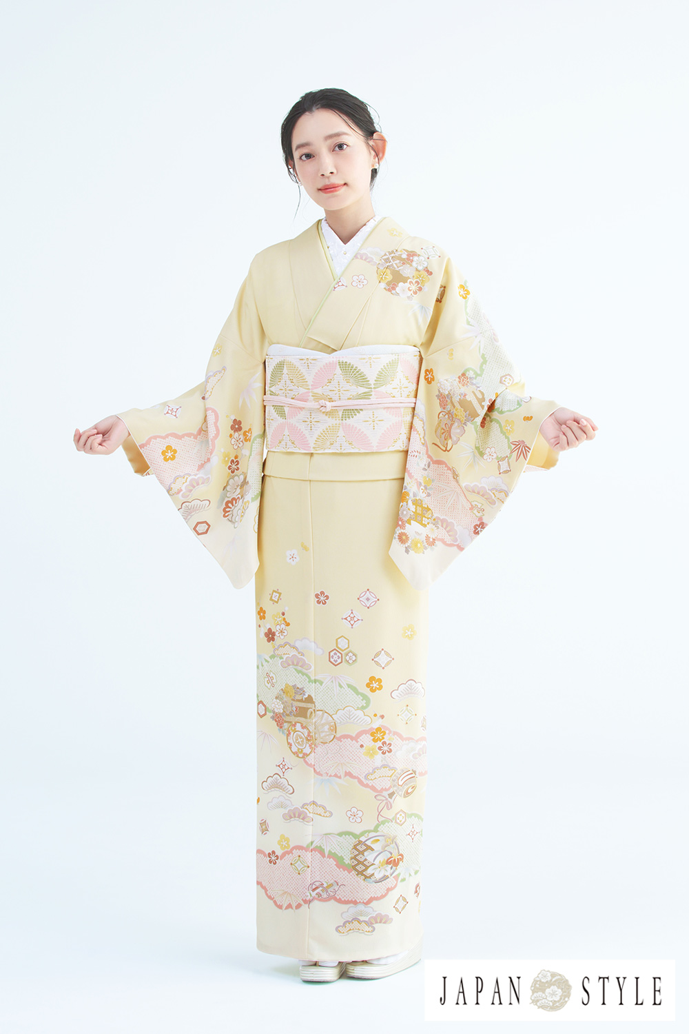 訪問着フルセット｜JAPAN STYLE H033｜ナナイロキモノウェブショップ