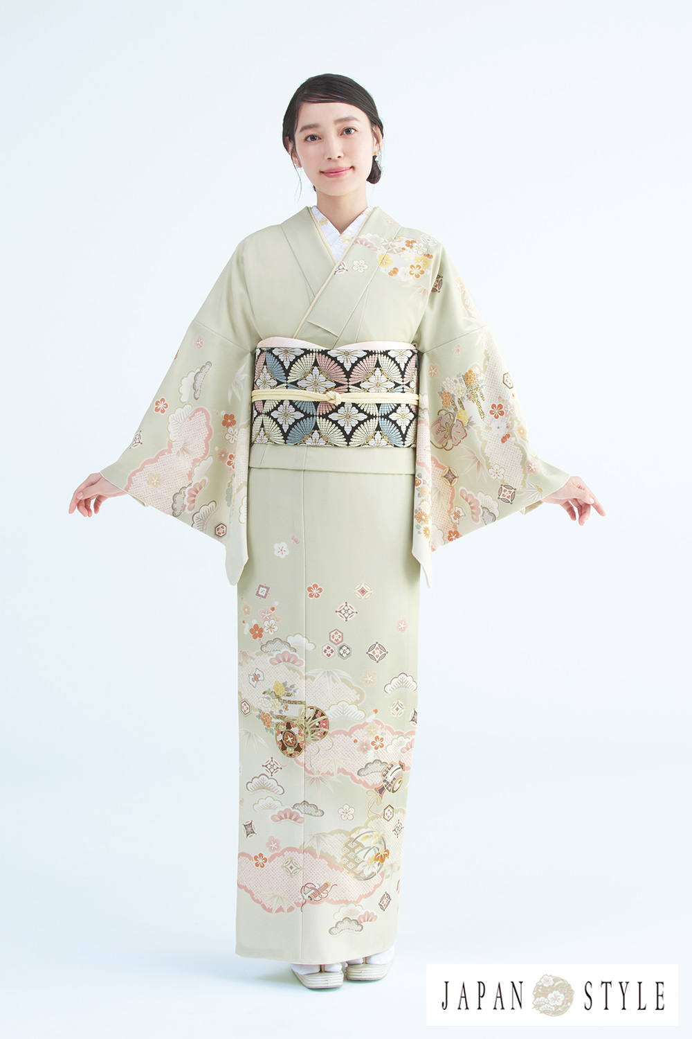訪問着フルセット｜JAPAN STYLE H034｜ナナイロキモノウェブショップ
